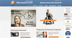 Desktop Screenshot of pkw-umruestsysteme.de